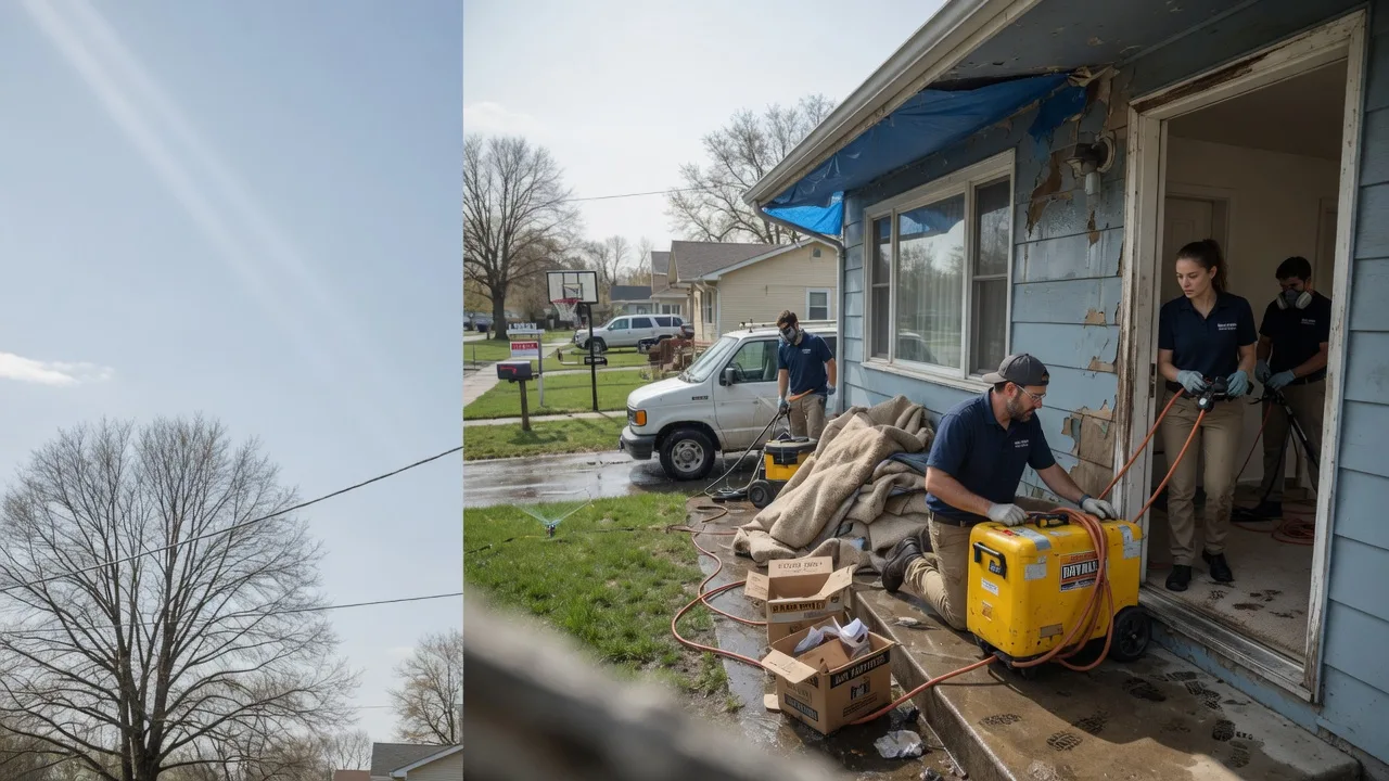 Basement Flood Cleanup in Warroad, MN near me